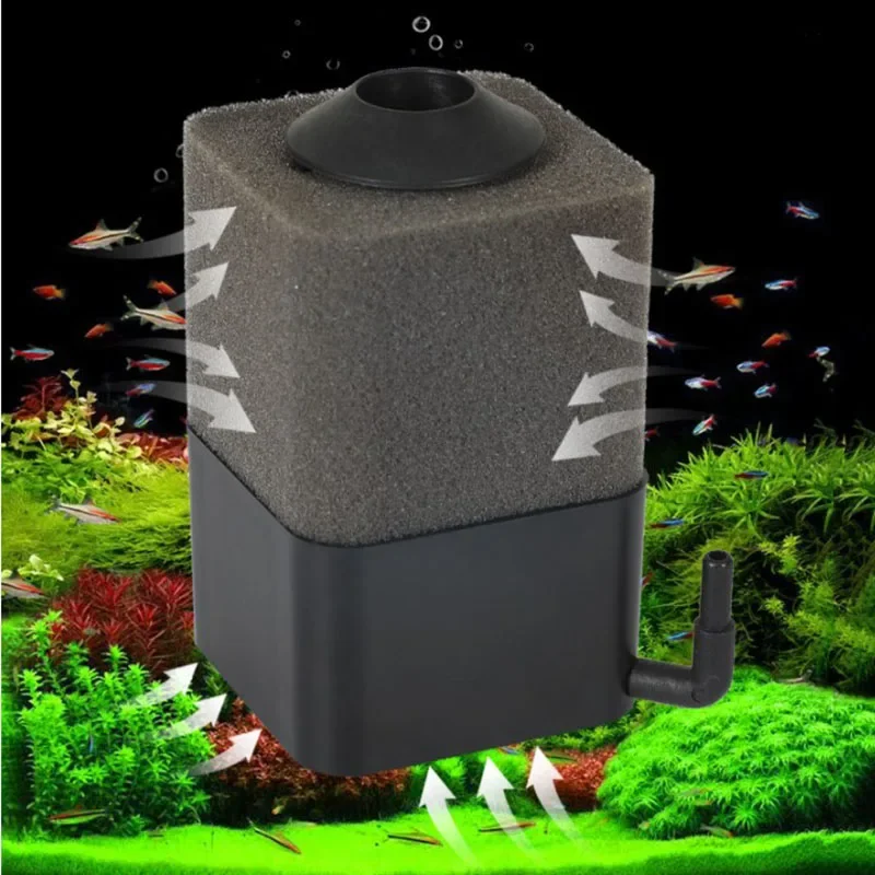 Bio Sponge Filter for Aquarium Fish Tank Shrimp Pond Air Pump Biochemical Filtration Noiseless Foam aquarium accessories HotSale