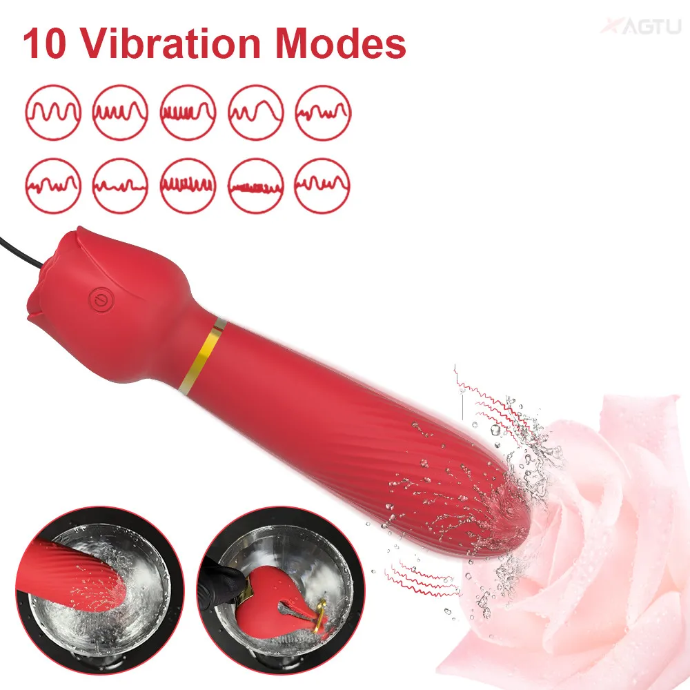 10 Frequency Nipple Clamps Vibrator for Women Clitoral Clip Breast Stimulator G Spot Massager Masturbator Adult Goods Sex Toys