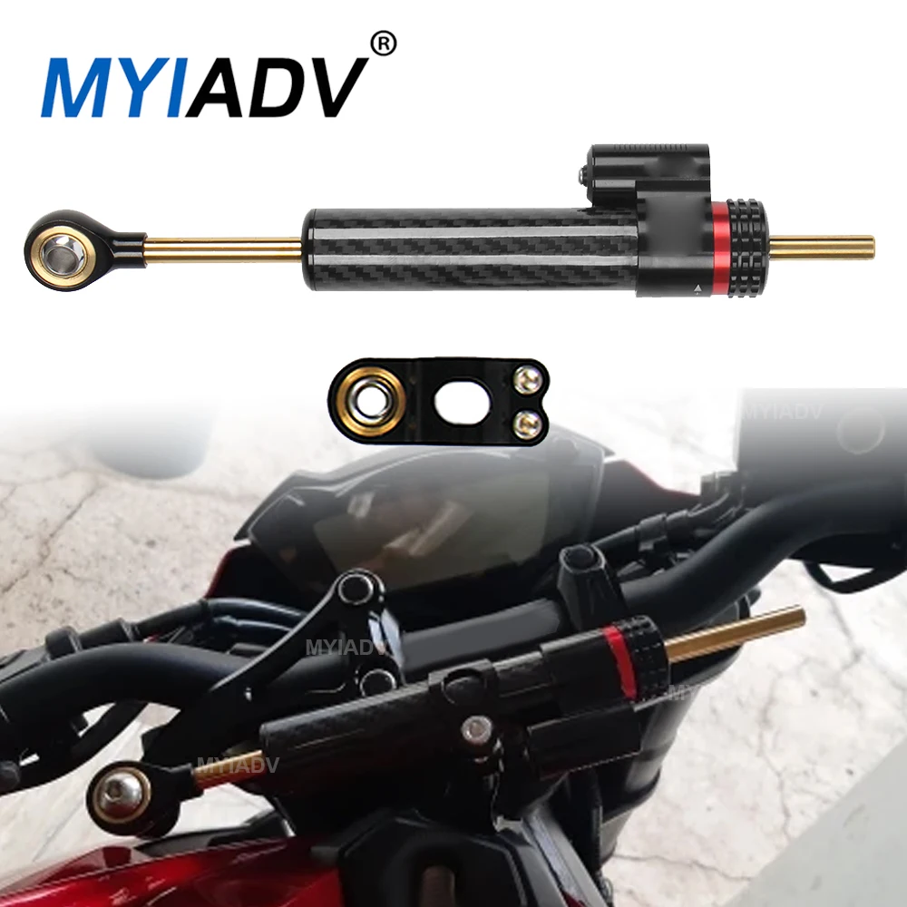 Amortisseur de Direction Universel pour Moto, Support de Stabilisateur, Accessoires de Sécurité pour VOGE, BMW, Honda