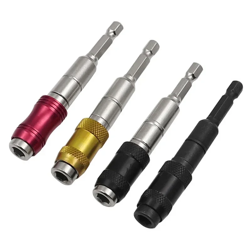 

BIESUO Hexagonal Handle Quick Self-locking Extension Rod Hand Tools Drill Bit Electric Drill Driver Quick Conversion