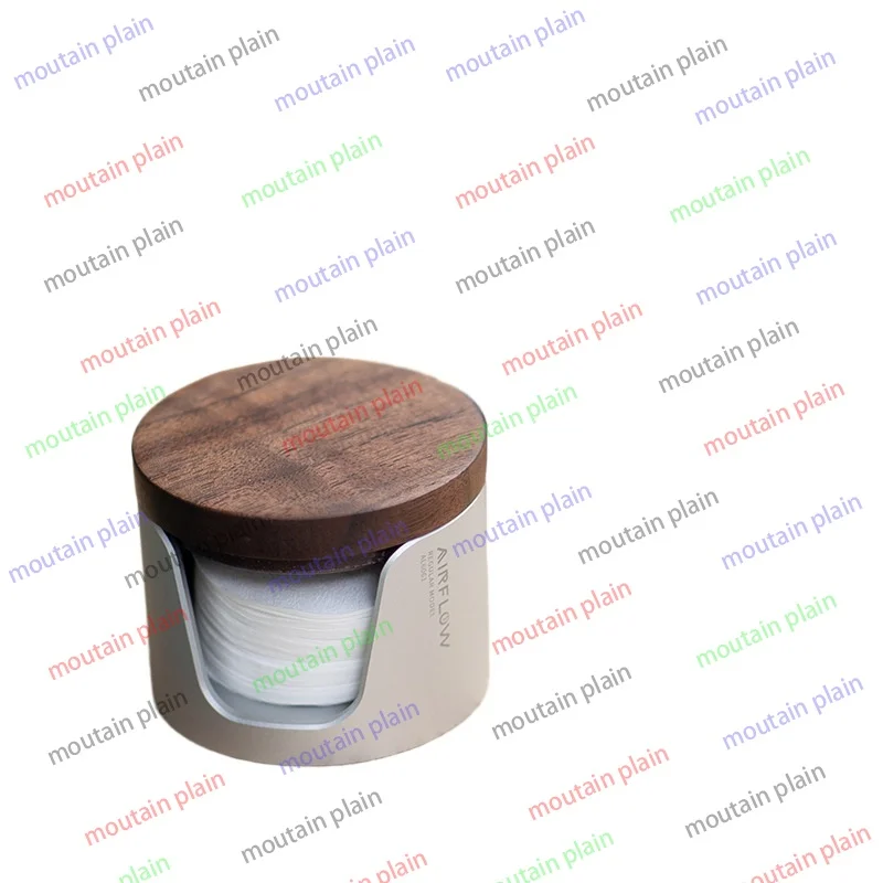 

Coffee machine handle round filter paper holder powder bowl filter paper dust-proof storage box