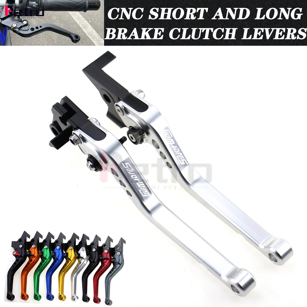 

For Honda Silver Wing GT 400 600 2001-2017 GT400 GT600 Motorcycle Adjustable Handles Lever Long /Short Brake Clutch Levers