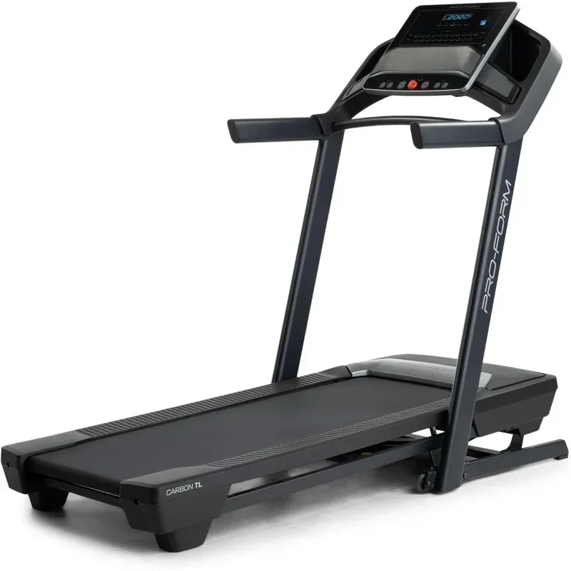 

Treadmill for Walking and Running with 5” Display, Built-in Tablet Holder and SpaceSaver Design