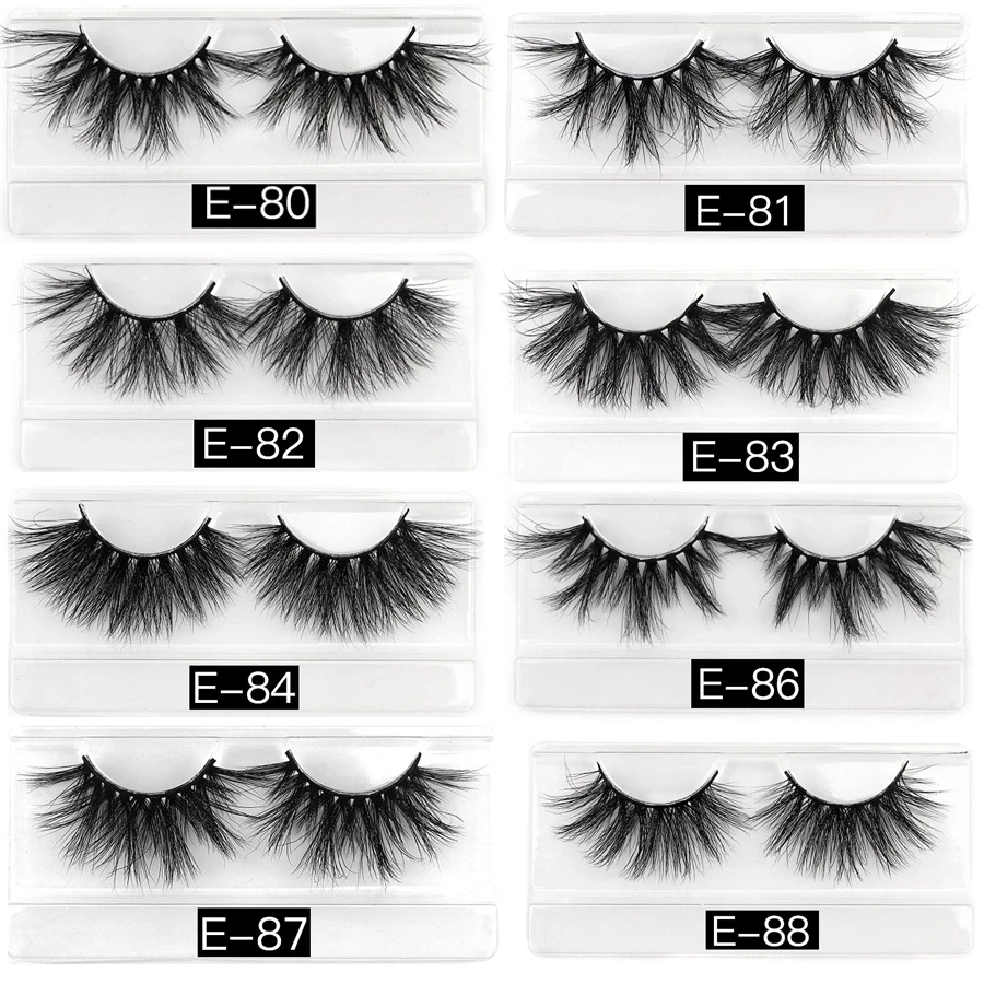 10/30/50คู่13-25มม.ธรรมชาติ3D ขนตาปลอมปลอมขนตาแต่งหน้าชุด Mink Lashes Extension Lashes ขายส่งจำนวนมาก Maquiagem