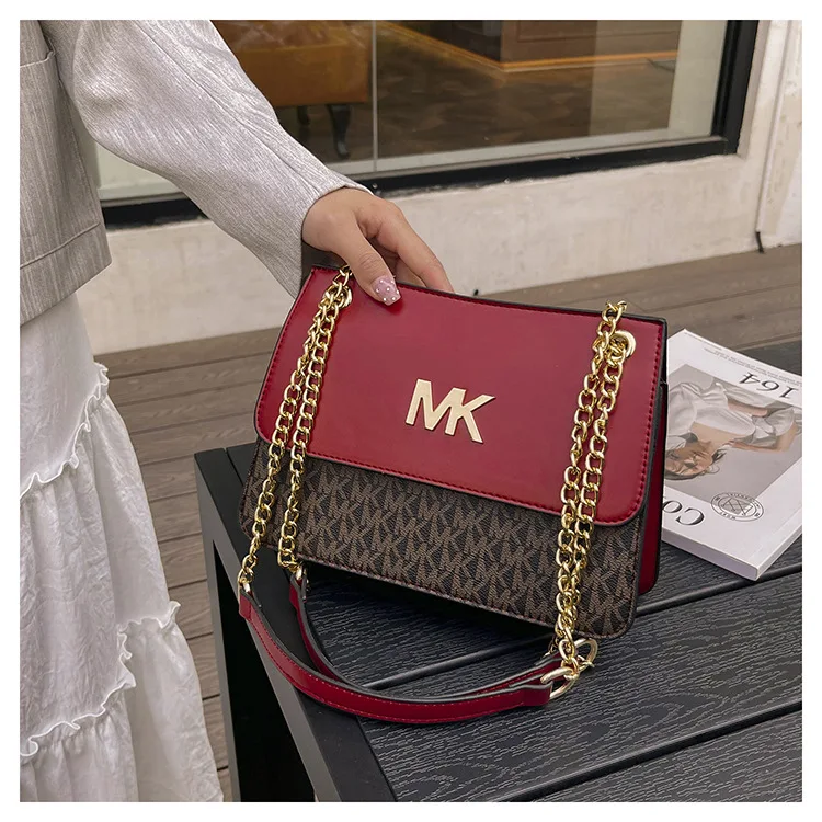 حقيبة نسائية مربعة صغيرة جديدة - نمط أناقة حضرية، حقيبة سلسلة أنيقة أنيقة، كتف/كروس متعددة الاستخدامات، أساسية عصرية #5