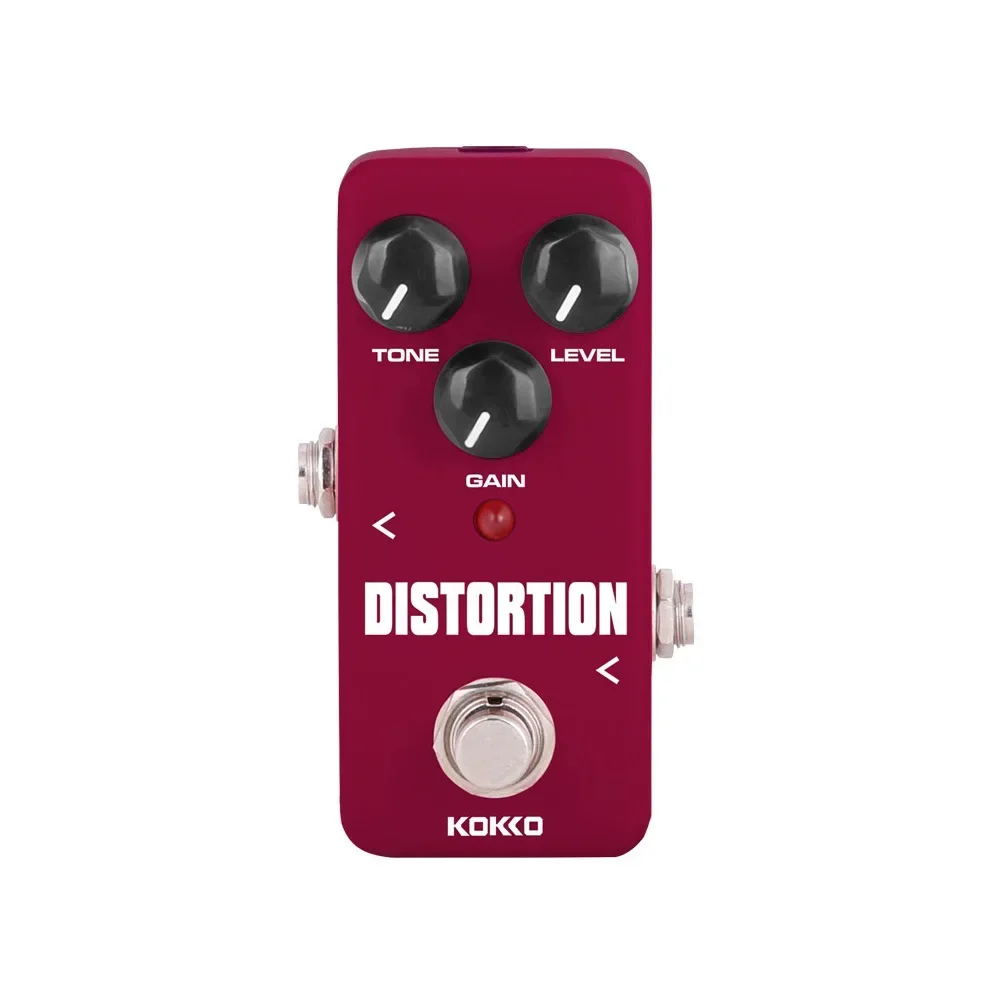 

KOKKO FDS2 Mini Electric Bass Guitar Pedal de Distorsion Guitarra Ukulele Effects Portatil Partes Efectos Alta Calidad Parts