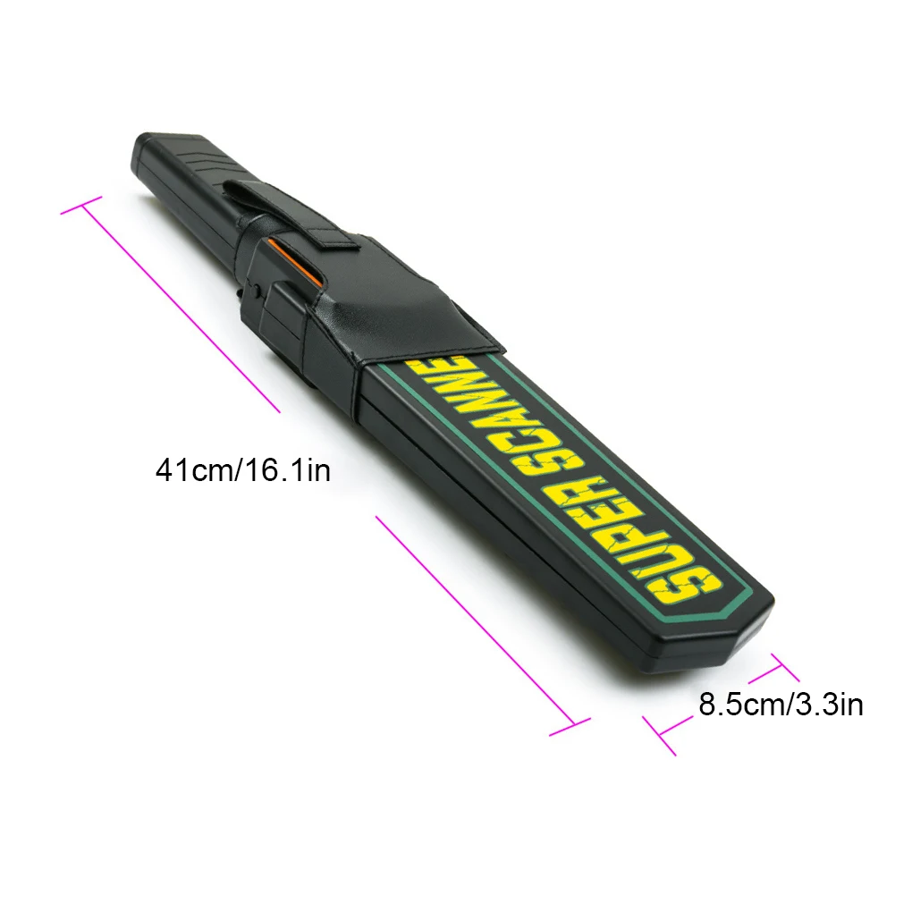 Detector de Metales de mano, buscador de seguridad, herramientas de búsqueda corporal de medición electrónica, verificación segura, buscador de oro, inspección