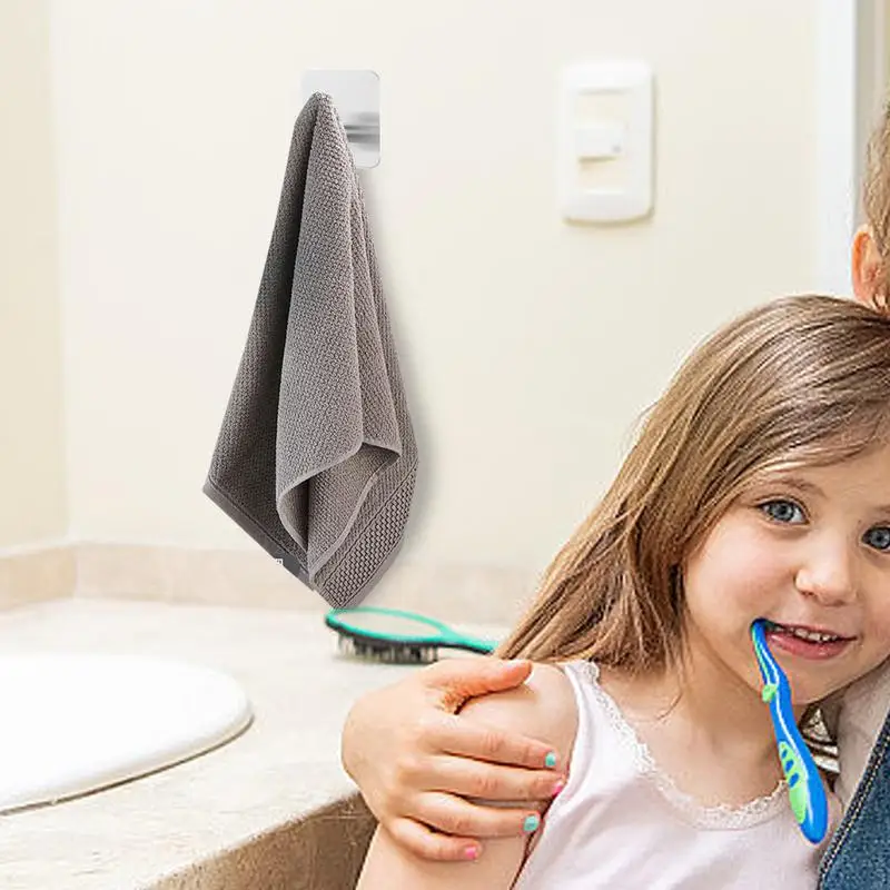 Handtuch haken für Badezimmer Edelstahl Mantel Robe Haken 4 Stück Edelstahl Kleider haken Wand Robe Haken schwere Tür hänger