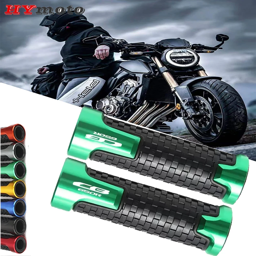 For Honda CB 650R CB650 R CB650R All Years Universal Accessories Motorcycle Non Slip Handlebar Grip Throttle CNC Hand Bar Grips