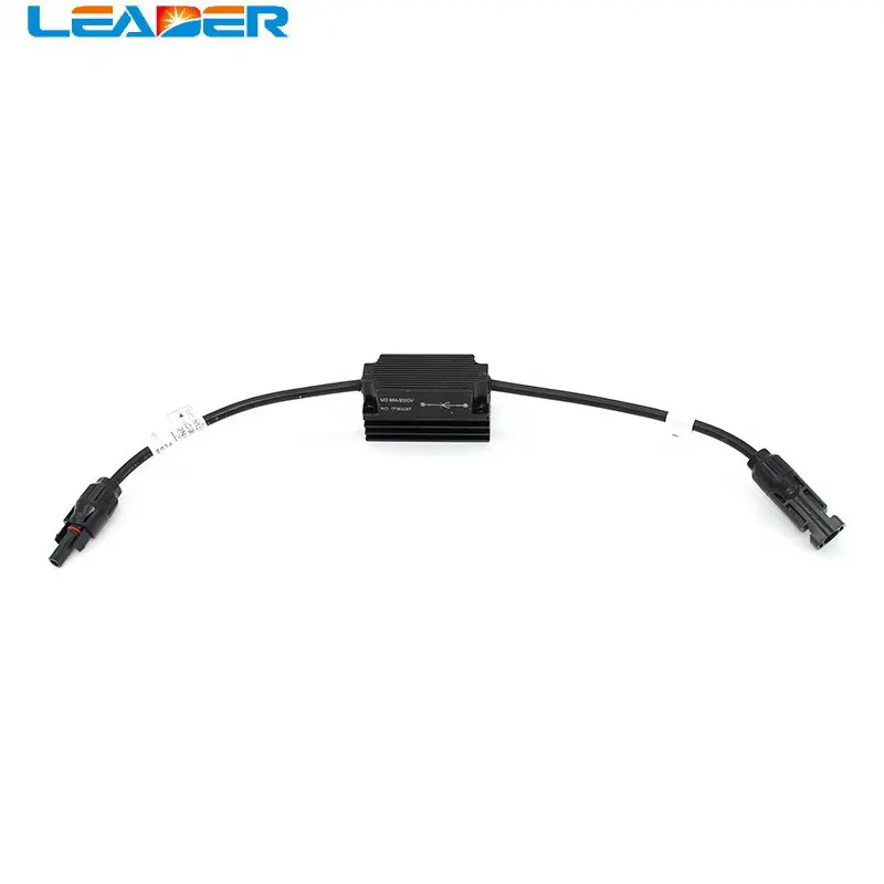 Imagem -05 - Leader 10 Pcs Outdoor Impermeável Diodo Conector 55amp Dc2000v pv Estilo Painel Solar em Linha Conector de Diodo Ip67 para Combiner Box