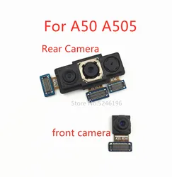 1pcs Back big Main Rear Camera front camera Module Flex Cable For Samsung Galaxy A50 A505 A505F Replace Part