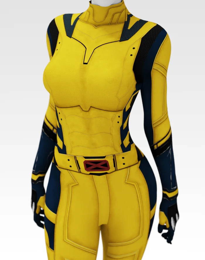 Halloween Triple Claws Wolverine Female Spandex Cosplay Costume Adults Girls Superhero Zentai Bodysuit Halloween Costume