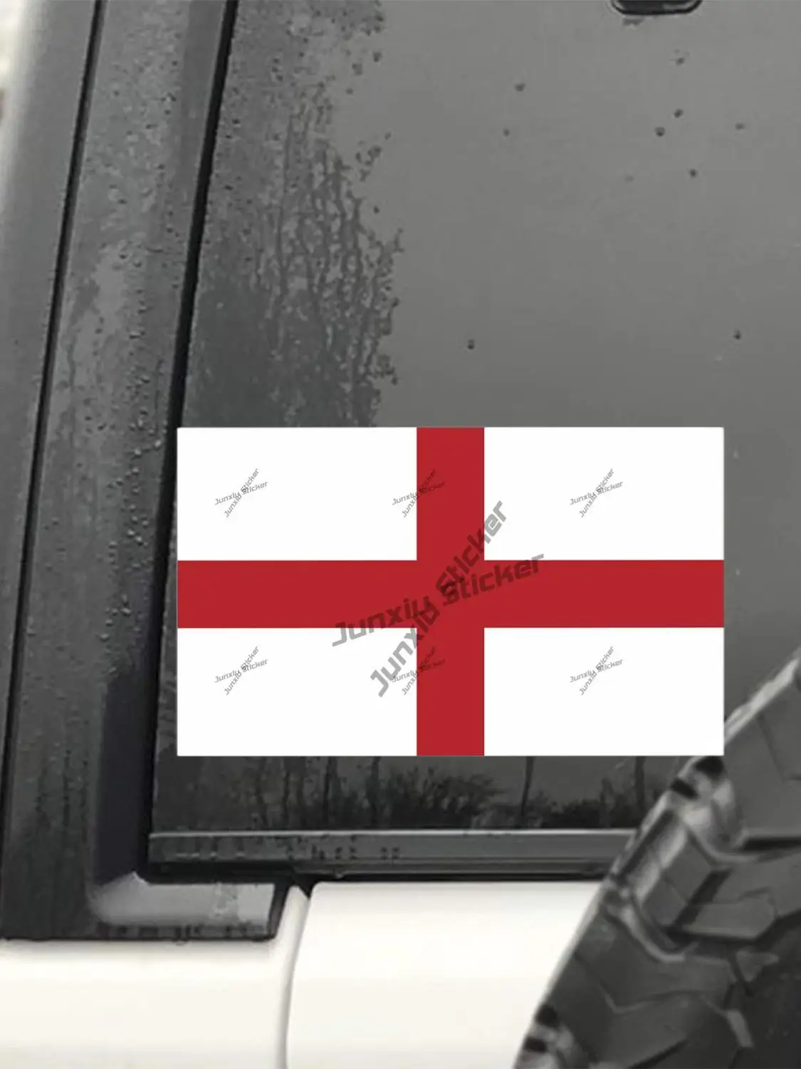 England Flag Decal Stickers JDM Refit Creative Flag of England The United Kingdom Stickers Ebike Yach Camper Laptop Accessories