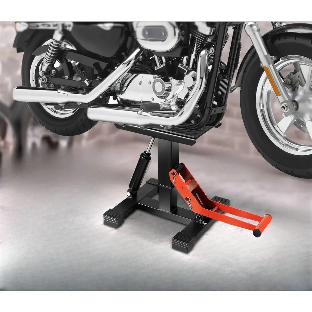 Professional motorcycle and off-road vehicle lift, motorcycle hydraulic lifting jack bracket