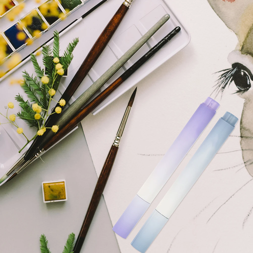 

4 Pcs Pens Plastic Gentle Color for Art Painting Book Marking Bulk Coloring Markers Book Highlighters Marker Set