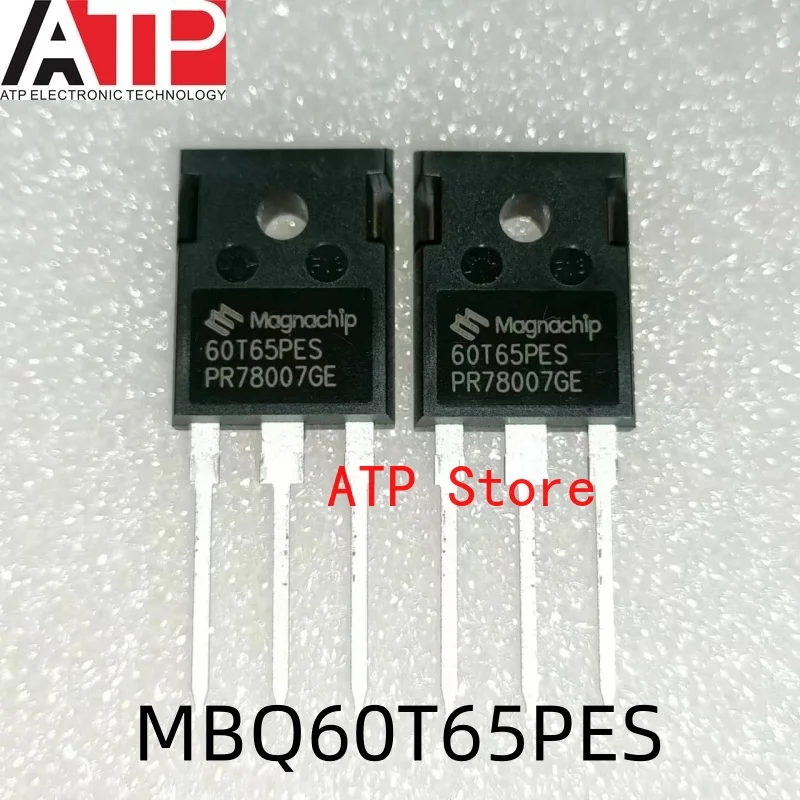 

10pcs/lot 100% New Imported Oiginal 60T65 60T65PES MBQ60T65 MBQ60T65PES TO-247 IGBT Transistors 60A 650V