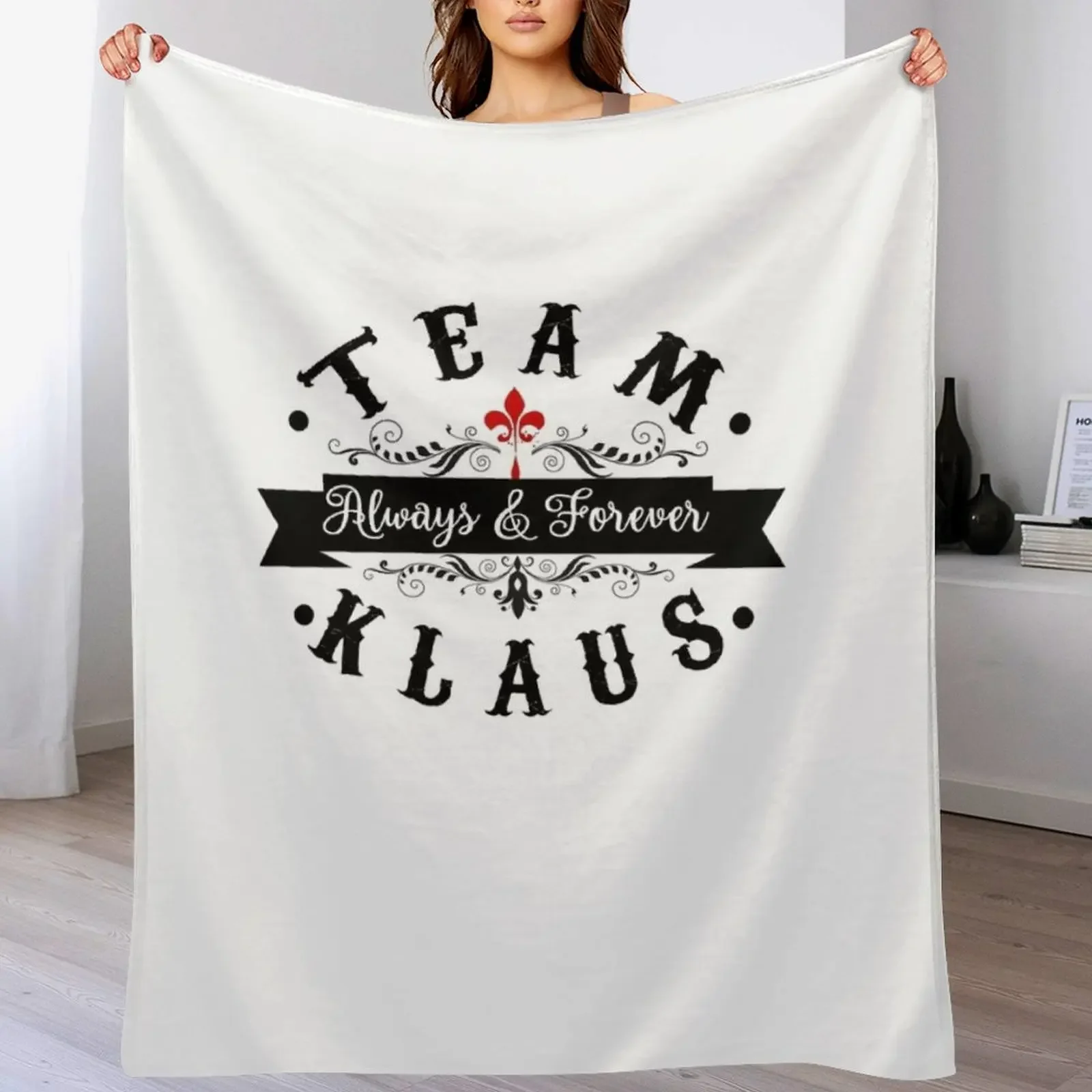 

Team Klaus Throw Blanket Loose Travel decorative Baby Blankets