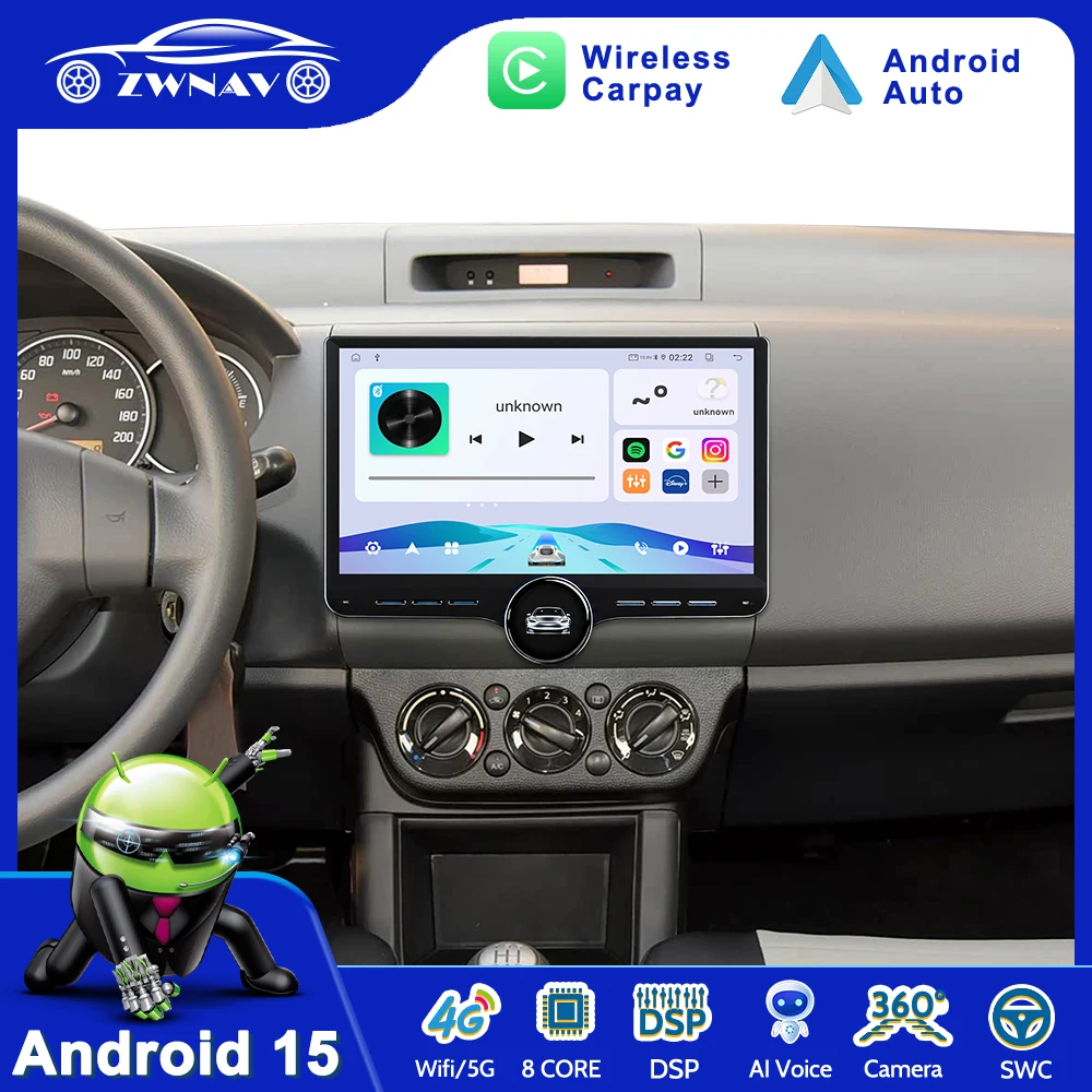 11.5 Inch For Suzuki Swift 2010-2017 Touchscreen Car Radio GPS Navigation Carplay Android Auto Plug & Play Upgrade Car Media
