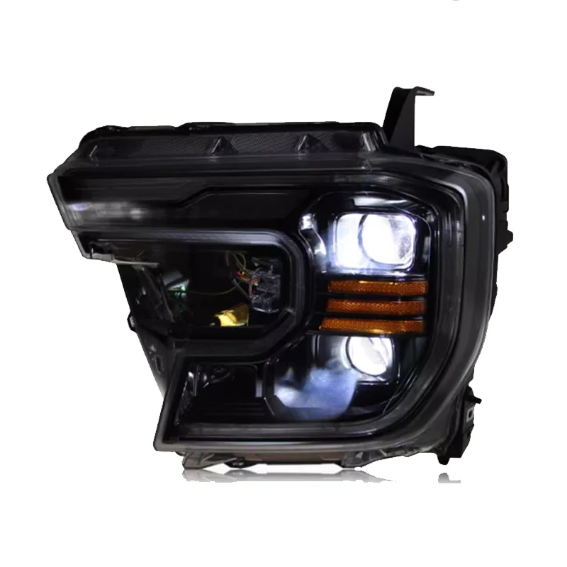 1 paio di fari per auto per Ford Ranger T9 2022 2023 2024 al nuovo stile full LED Auto faro assemblaggio obiettivo proiettore accessori