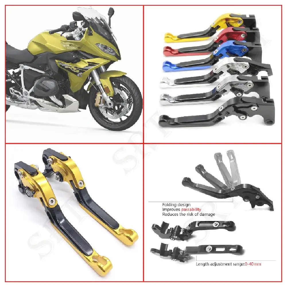 

Fit For BMW R 1250 RS RT GS LC ADV Motorcycle Accessories Adjustable Folding Extendable Brake Handle Clutch Levers 2015-2022