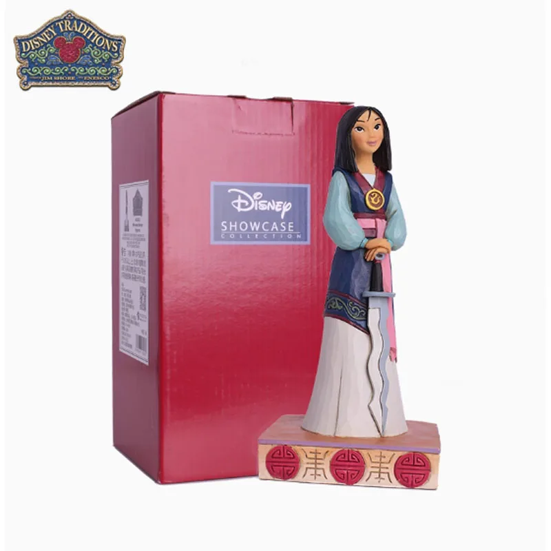 

Оригинальный гаражный комплект Disney, принцесса Мулан Мулан Мулан в войне, аниме-фигурки, игрушки для мальчиков, подарочные модели, украшения