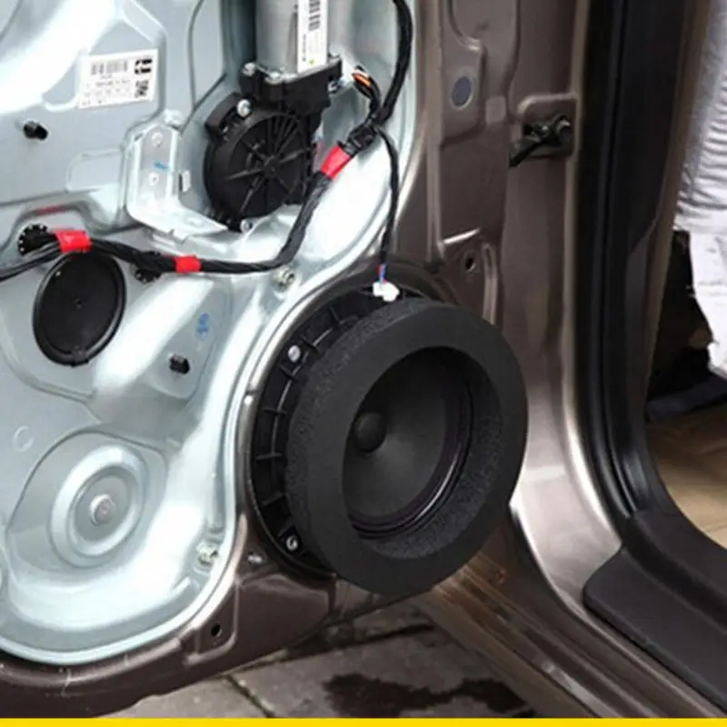 SZCH Sound Insulation SUV Car Universal Speaker Insulation Ring Soundproof Cotton Pad