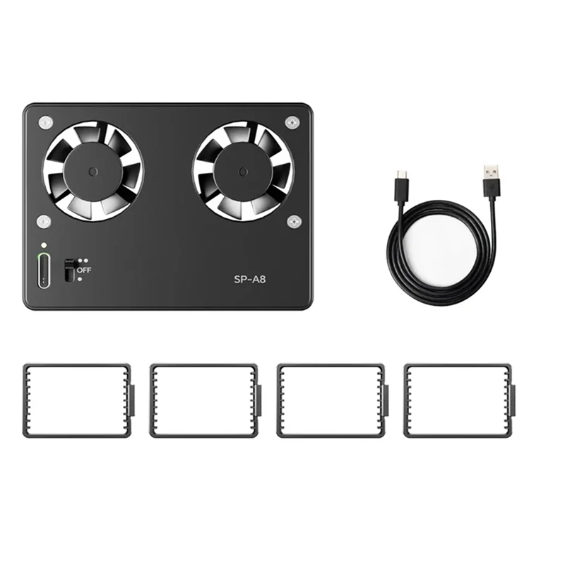 Кулер для камеры Canon Sony FUJI A7M4 ZVE1 A6700 A7C2 ZVE10 ZV1 R5 90D XS10 XT4