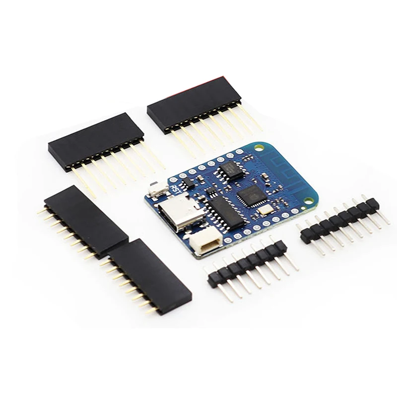WEMOS D1 Mini V4.0.0 TYPE-C USB WIFI Плата Интернета вещей на базе ESP8266 4 МБ LOLIN 12C MicroPython Nodemcu Arduino Совместимость