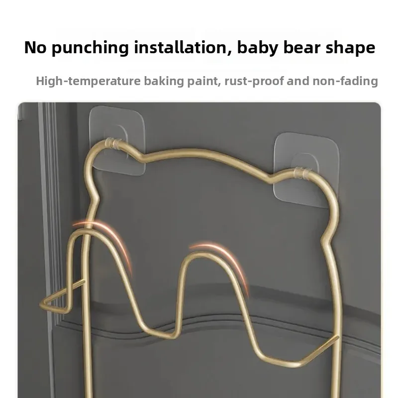 Interior Wall-montado multi-funcional sapato armazenamento Rack, Home Slipper Rack, banheiro ferro forjado sapato secagem Rack, 3 camadas