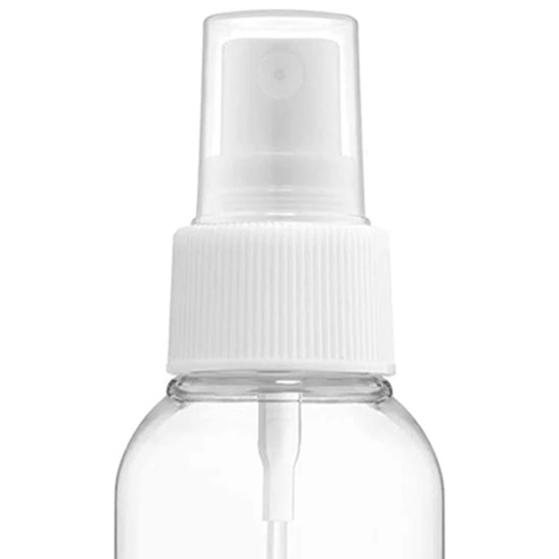 12 Pack Fine Mist Clear Spray Bottles 2.5Oz/75Ml With Pump Spray Cap, Reusable And Refillable Bottles For Travel