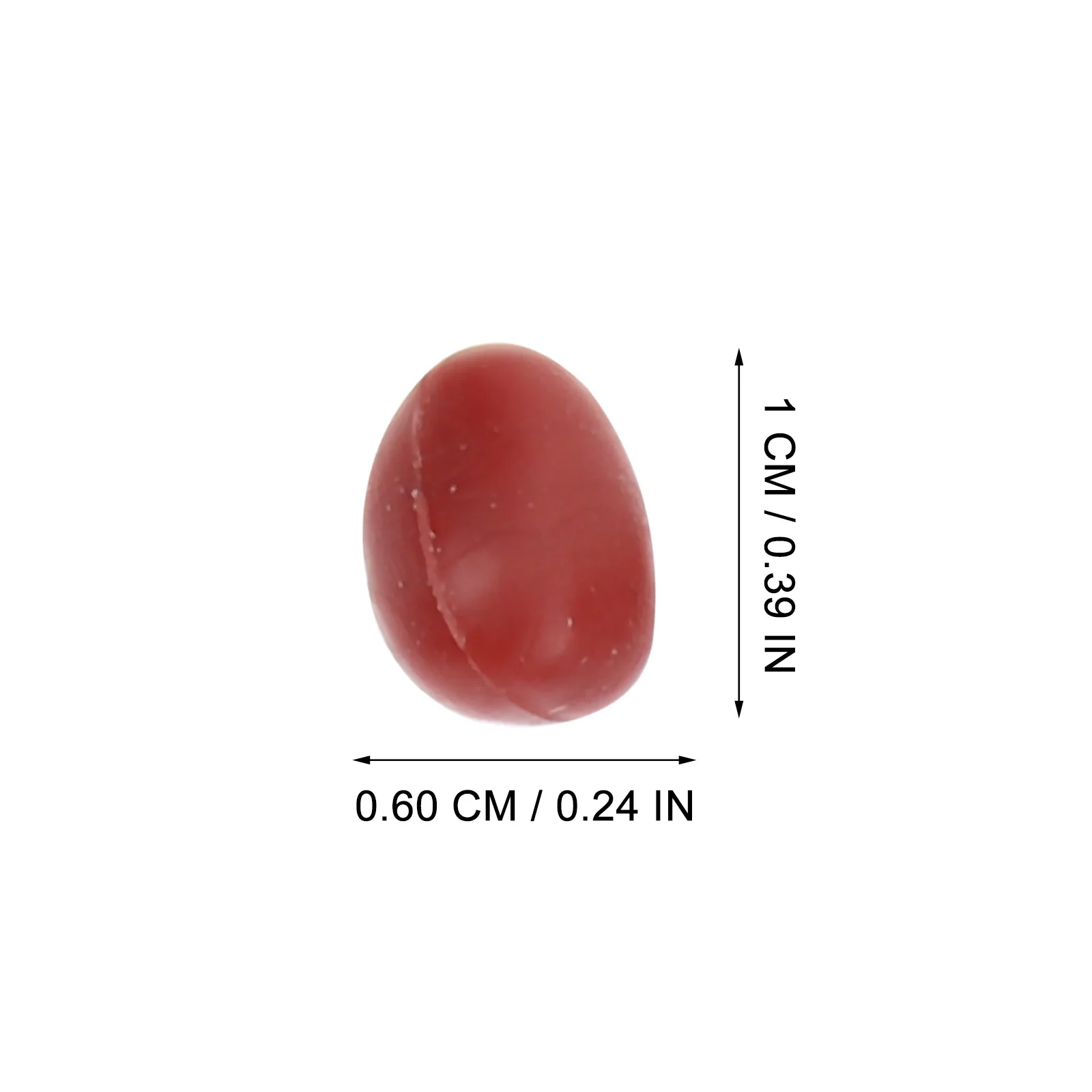 

200G Fake Red Beans High Degree Simulation Lifelike Decorative Prop for Photography Food Display Kids Learning