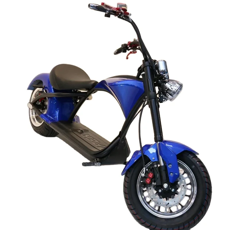 

New EEC COC 1500W/2000W 60V Electric Big Fat Tyre Scooter Citycoco For Adults 45KM Range Motorbike