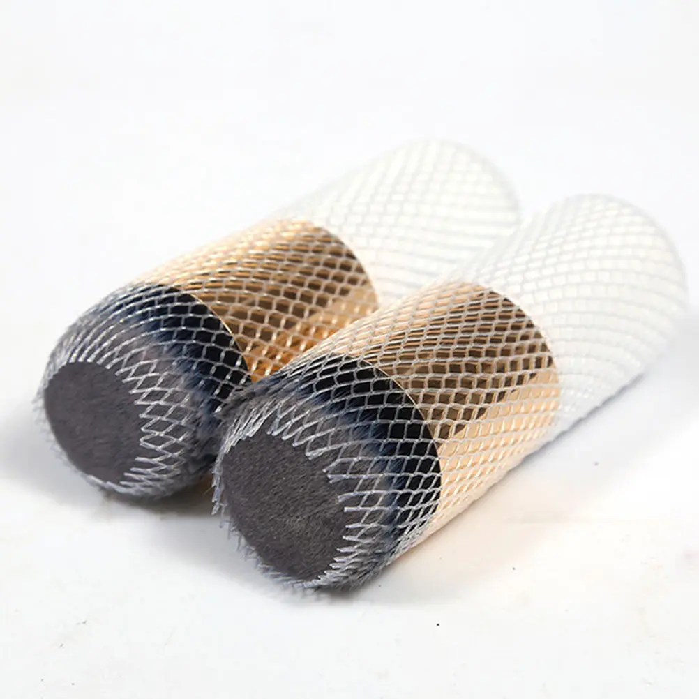 100Pcs Expandable Mesh Covers Makeup Brush Protective Net Makeup Brush Protector Storage Organizer Protective Covers
