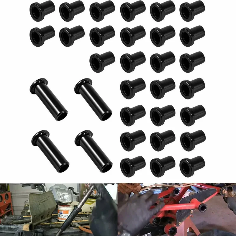 Комплект втулок переднего и заднего А-образного рычага для Polaris Sportsman X2 500 700 800 Touring 2008-2013 гг., замена 5439874 5437229   (32 шт./компл.)