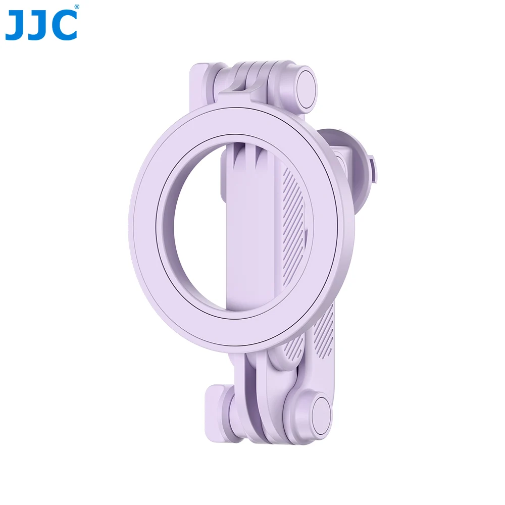 محول مغناطيسي JJC AC-MS1 للهواتف الذكية/كاميرا الحركة، مع برغي خيط 1/4 بوصة - 20 لحامل ثلاثي القوائم/عصا ذاتي لـ JJC MNM-AC1/MS1