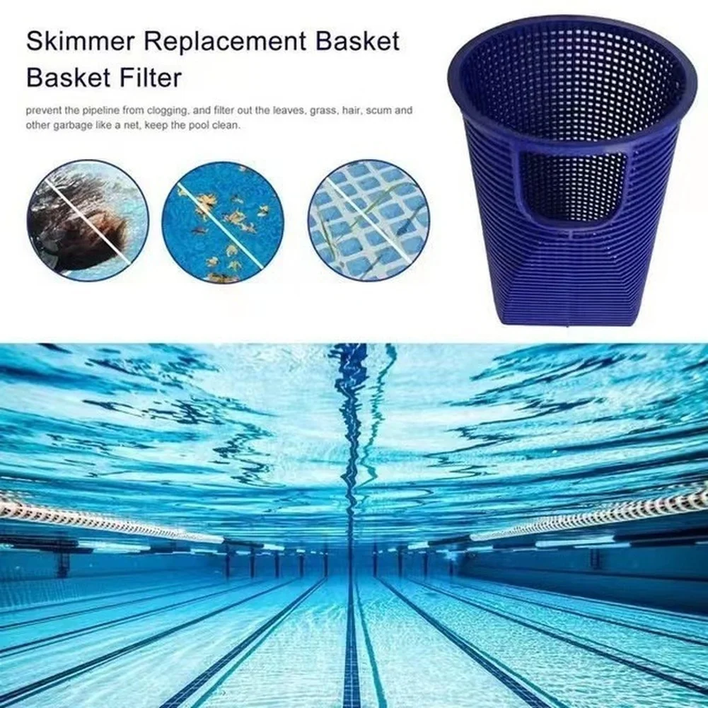 Pool Skimmer Replacement Basket Plastic Filter Basket Debris Leaf Hair Collector Strainer For Swimming Pool Spa Pump Filter