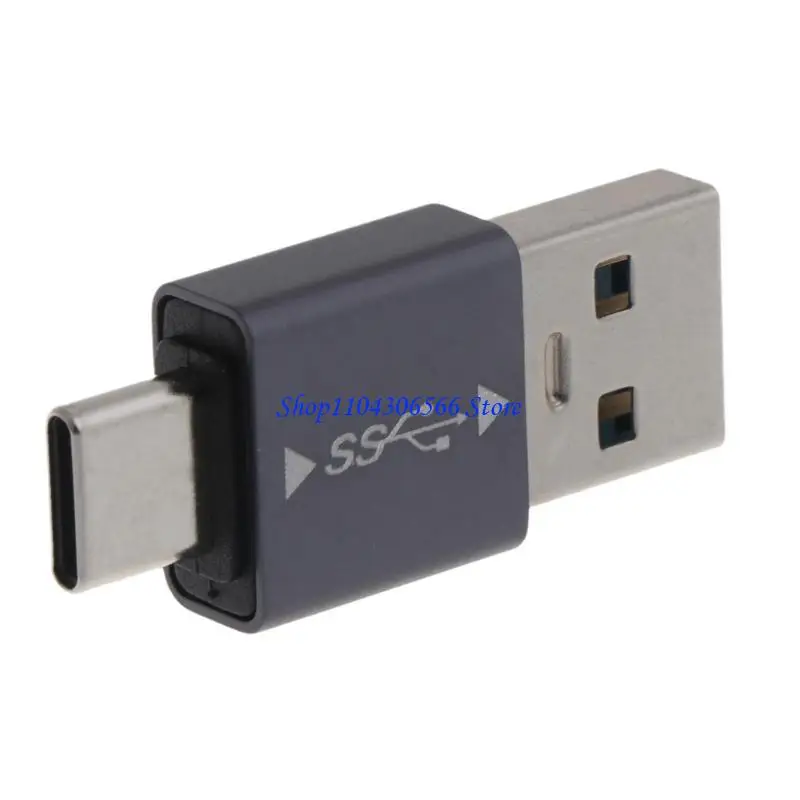 02DD Type-C Male to USB3.0 Male Adapter Fit for Phones Computers Notebook Computers