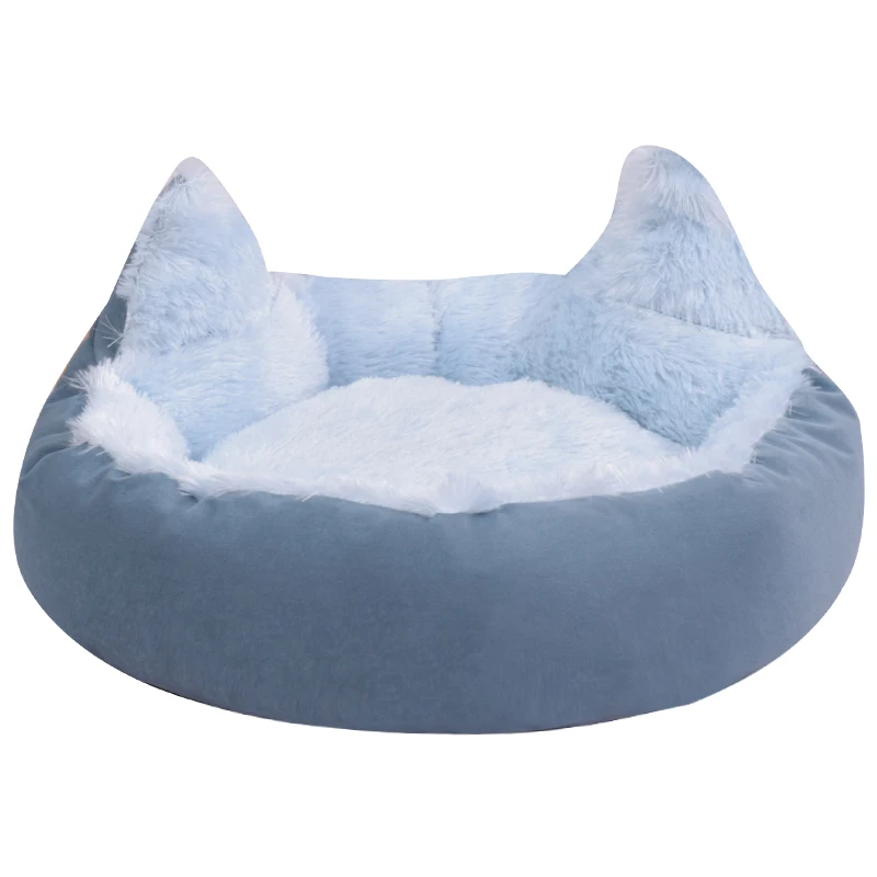 Pet Dog Bed Comfortable Donut Cuddler Round Dog Kennel Ultra Soft Washable Dog and Cat Cushion Bed Winter Warm Sofa hot sell