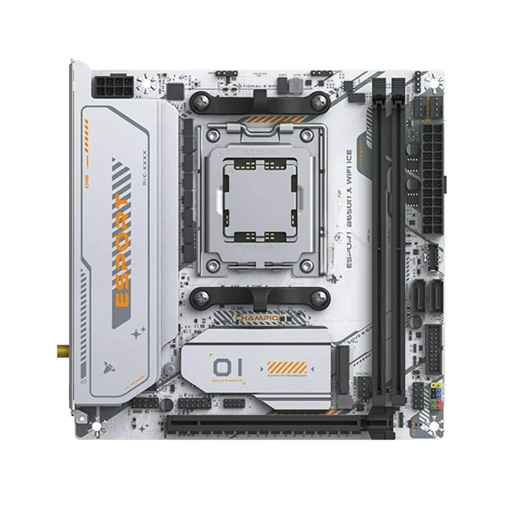 

Customizable B650M Motherboard ITX AMD Ryzen AM5 DDR5 Supports 4800/5200/5600-8000 (OC+) memory Pcie5.0x16 2*Pcie4.0x4 M.