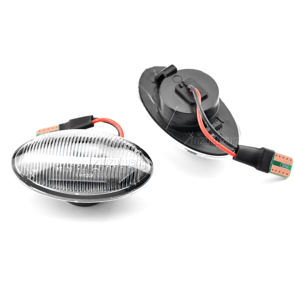 

2X High quality 1st Gen 2002-2006 MKI for MINI Cooper R50 R53 Hatchback LED Side Marker Lamp Turn Signal Dynamic Lights