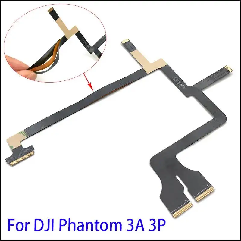 1PCS NUOVO Per DJI Phantom 3 Macchina Fotografica Drone 3A 3P 3S SE Cavo Giunto Cardanico Flessibile Cavo A Nastro Piatto Della Macchina Fotografica parti di riparazione