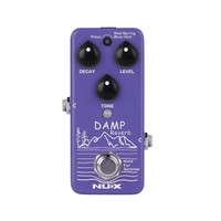 NUX NRV-3 DAMP Electric Guitar Effects, Mini Reverb Pedal, 3 Types, Hall Secondary Functions, Stereo Support