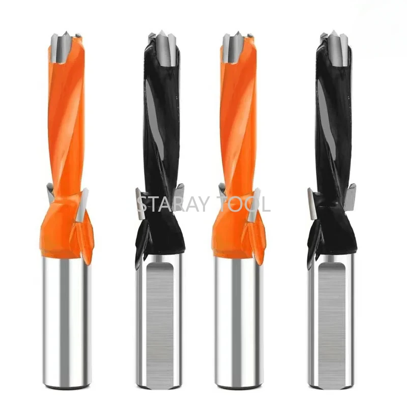 70mm Bits Router Bit Row Drilling Left Right Rotation Woodworking Step Drill Countersink Router Bit Two Flute Wood Hole Cutter