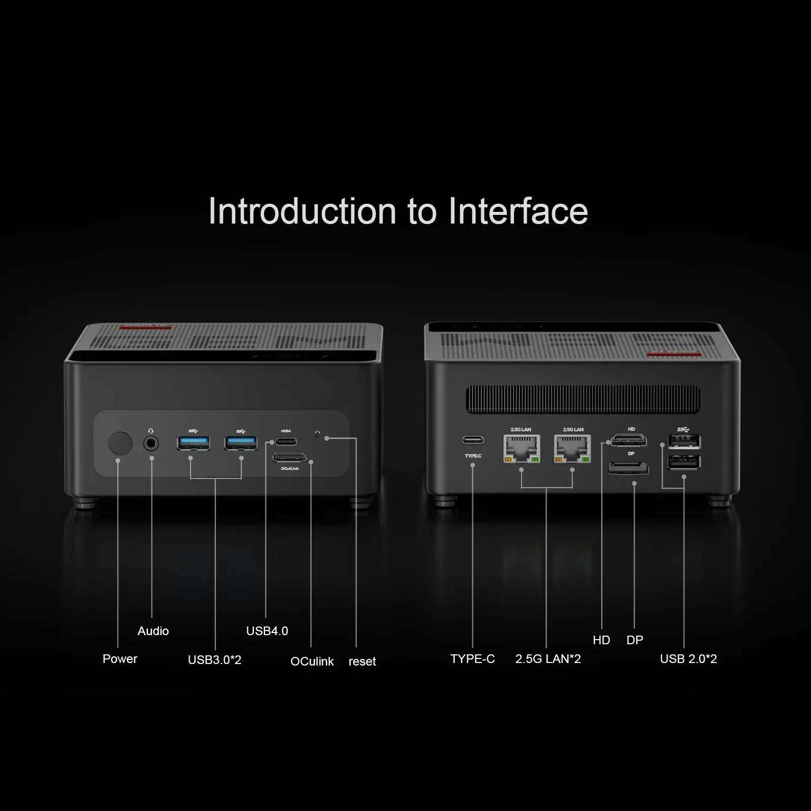 Chatreey Mini PC AN2P Ryzen 5 5625U/3550H Gaming Desktop Computer NVME SSD WIFI6 HD Windows 11 Pro
