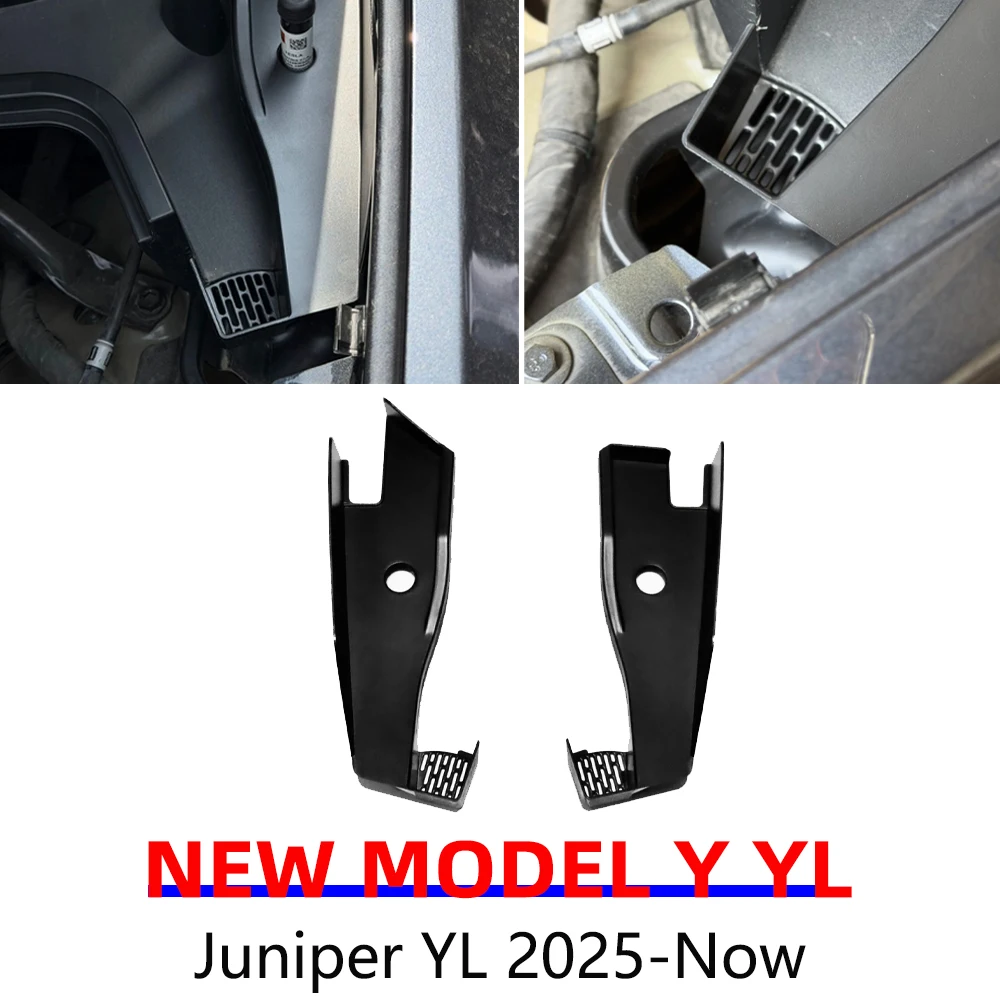 for Tesla Model Y YL Juniper 2026 Front Trunk Anti-Clog Cover Water Channel Leaf Blocking Debris Filter Protect Mod Accessories