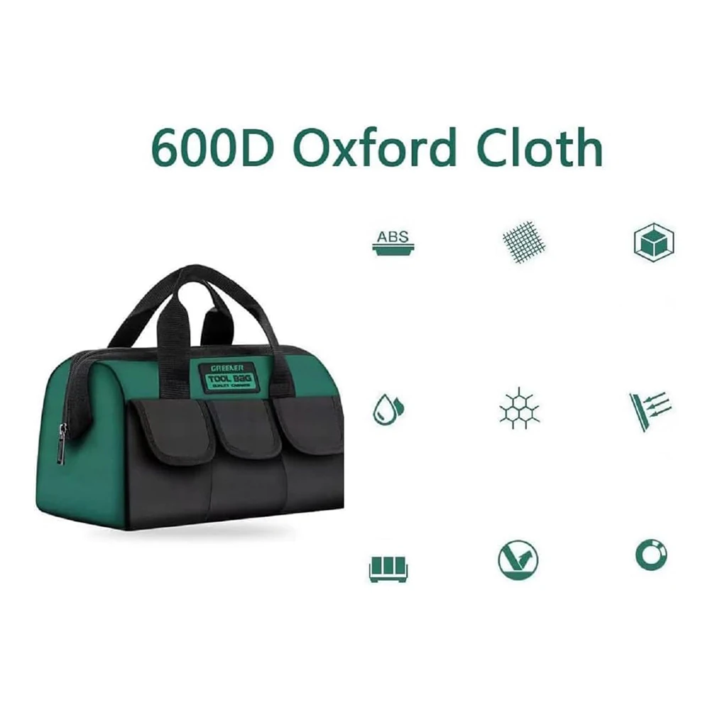 13 بوصة متعددة الوظائف أكسفورد أداة حقيبة البلاستيك أسفل المضادة للانزلاق مقبض مقاوم للماء كهربائي أداة خاصة حقيبة التخزين