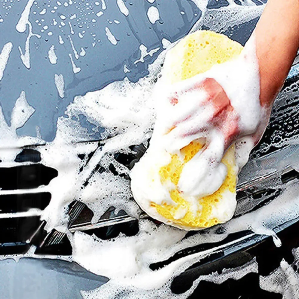 Car Wash Sponge 8-Shape Compressed Honeycomb Coral Sponge Pad for Auto Beauty Cleaning Waxing Polishing Sponge