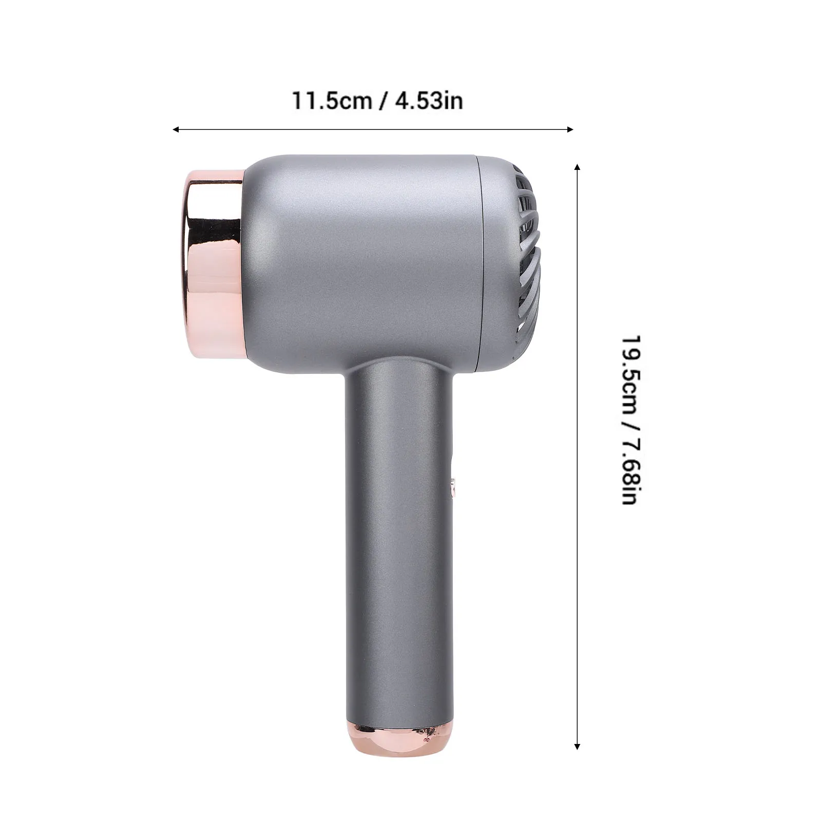 เครื่องเป่าผมไอออนไร้สายแบบพกพาร้อนลมเย็นเครื่องเป่าลมสําหรับ Home and Travel US Plug 110V