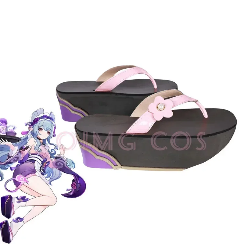 

Genshin Impact Yumemizuki Mizuki Cosplay Anime Shoes Chinese Style Halloween for Women Game