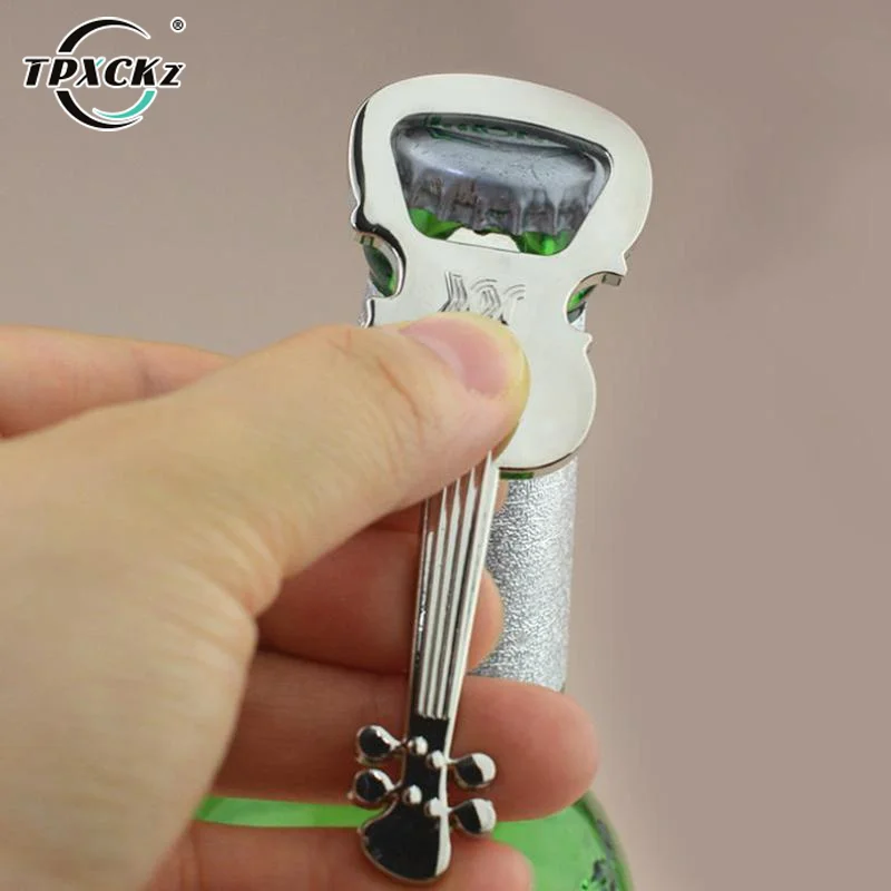 [SL]Creative Guitar Beer Bottle Opener Musical Instrument Style Activity Small Prize Gift Metal Bottle Opener
